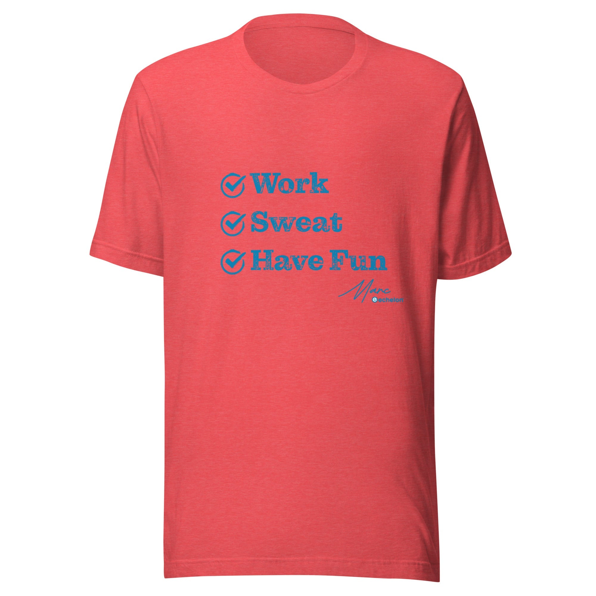 echelon-the-marc-tee-t-shirt-coton-heather-red image 2