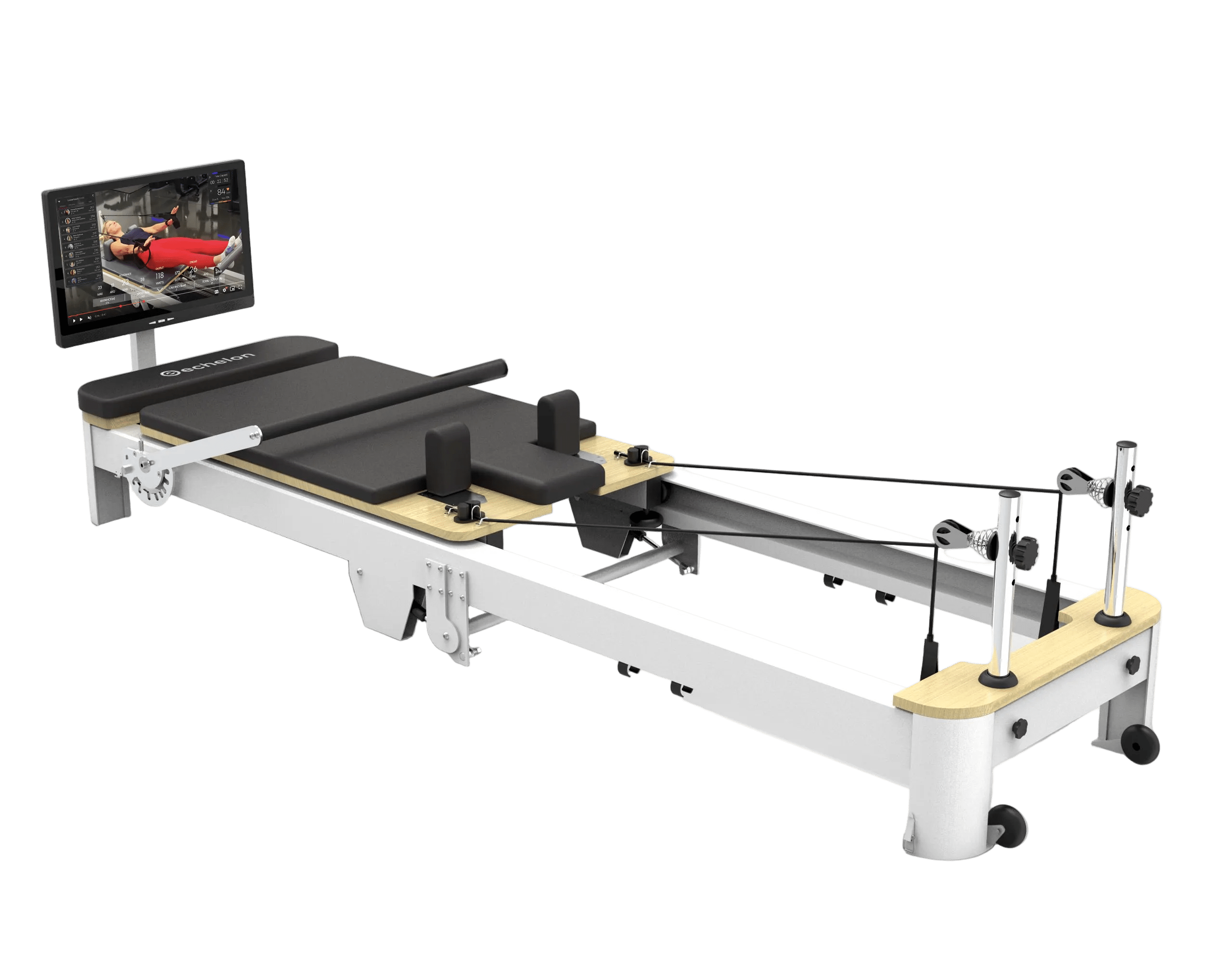 echelon-meridian-reformer-pilates-cran-tactile-22-pouces image 1