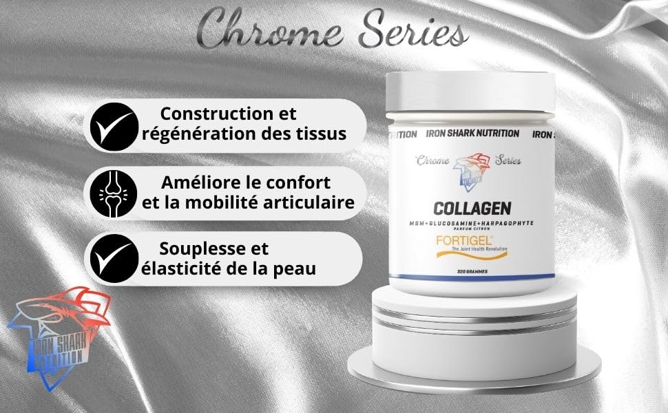 ironshark-chrome-series-collagen-poudre-320g-articulations-peau image 6