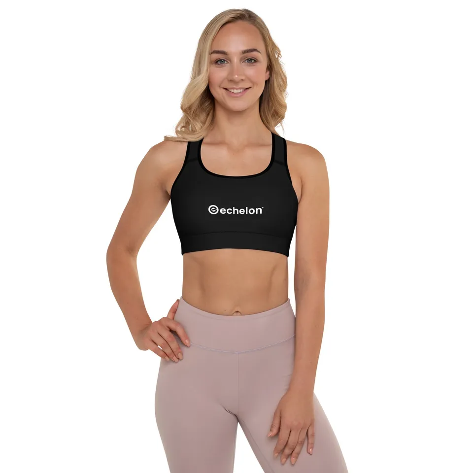 echelon-front-logo-brassi-re-sport-noire-taille-m image 1