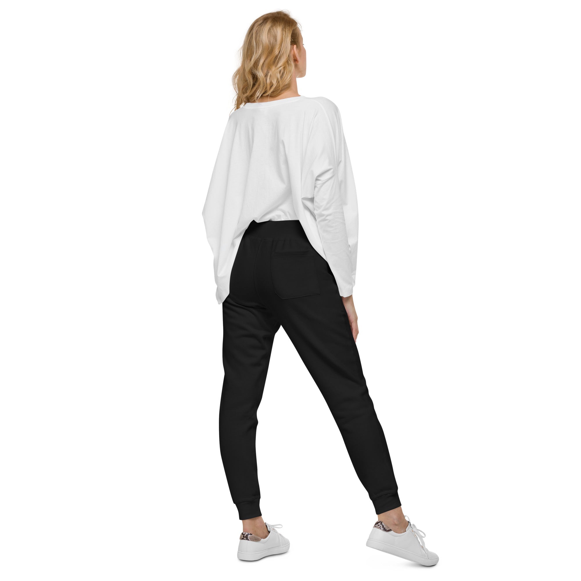 echelon-fleece-jogging-molleton-coton-noir-taille-m image 3