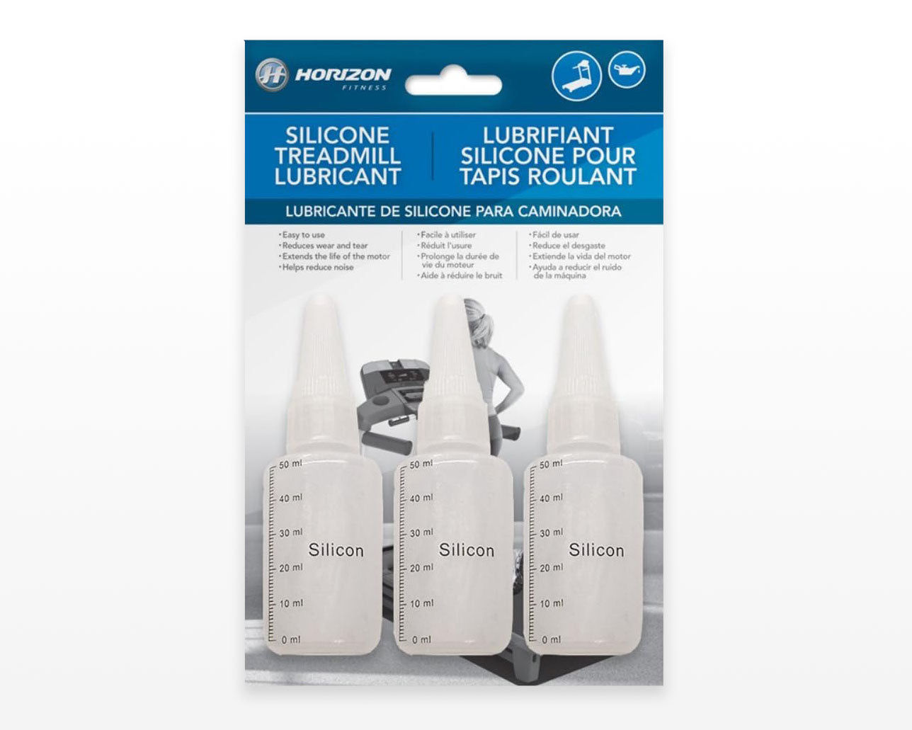 horizon-fitness-accessories-lubrifiant-silicone-tapis-lot-3 image 1