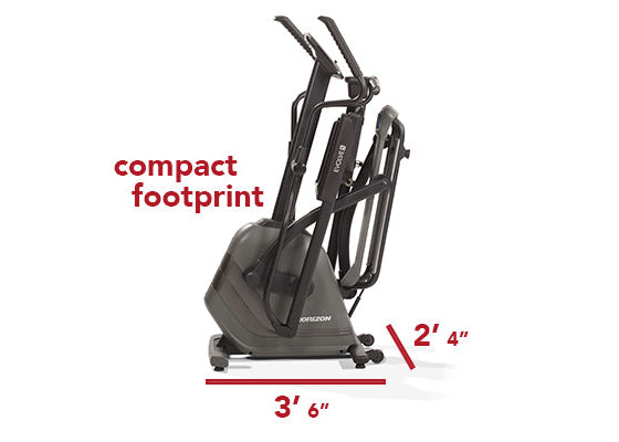 horizon-fitness-evolve-5-v-lo-elliptique-pliable-volant-lourd image 2