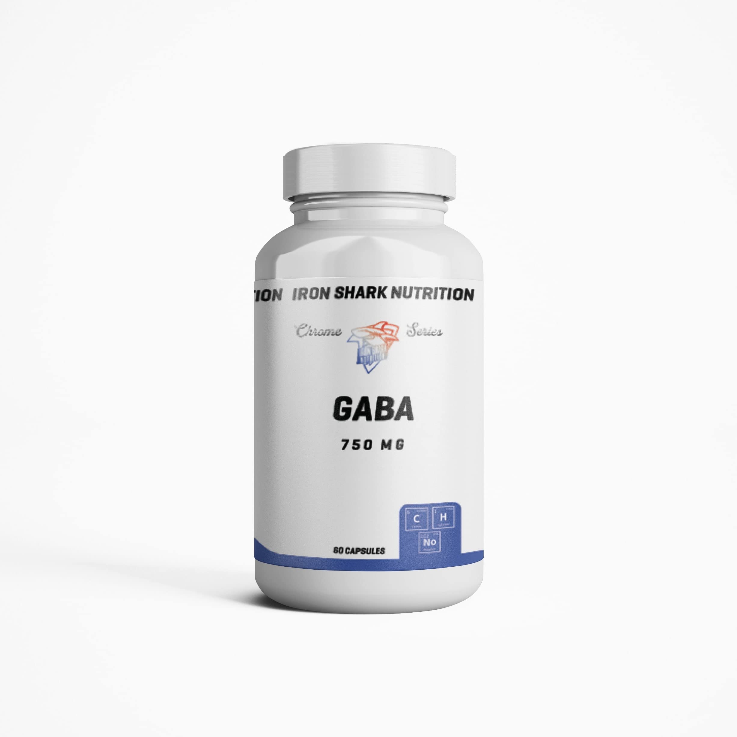 ironshark-chrome-series-gaba-compl-ment-60-capsules-sommeil-stress image 1