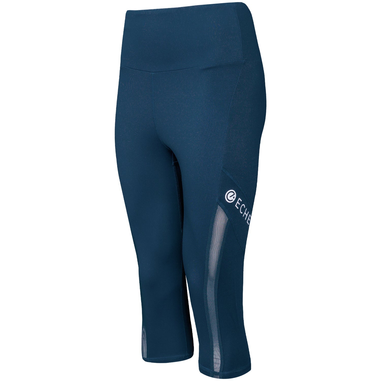 echelon-legging-cropped-mesh-bleu-marine-taille-m image 4