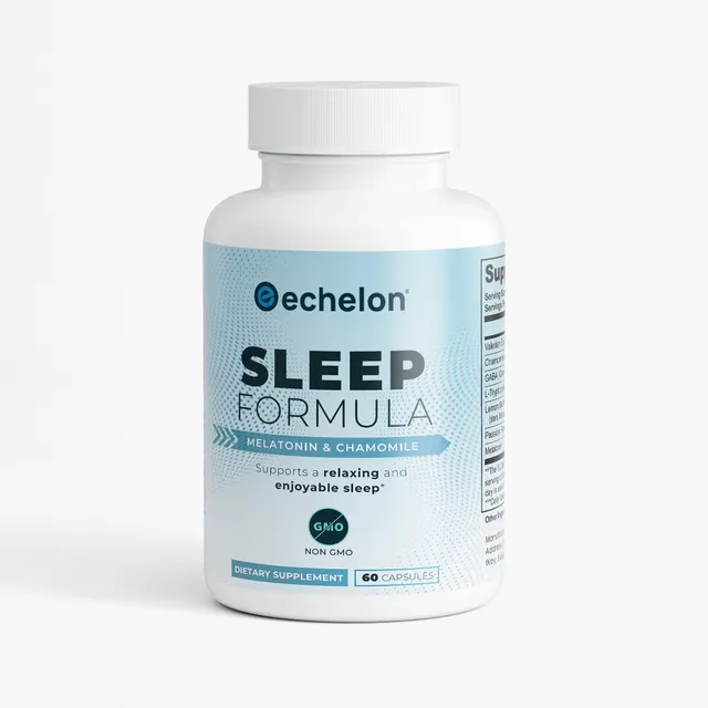 echelon-nutrition-sleep-recharge-compl-ment-sommeil-60-g-lules-m-latonine image 1
