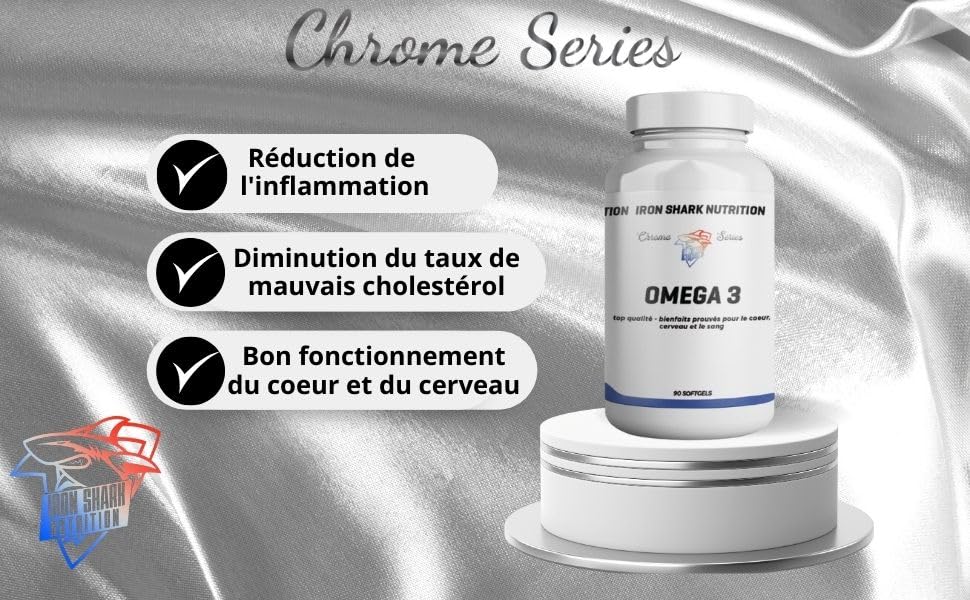 ironshark-chrome-series-om-ga-3-g-lules-60-g-lules-c-ur-cerveau image 6
