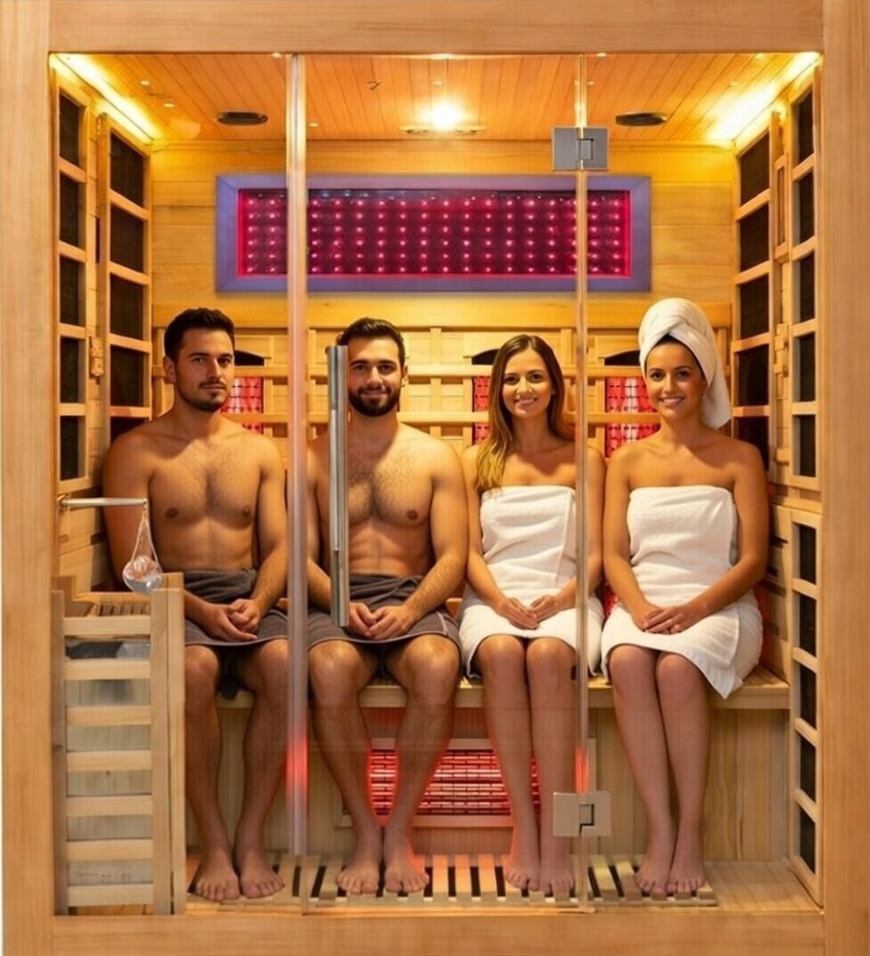 echelon-sauna-4-personnes-spectre-complet-hybride image 2