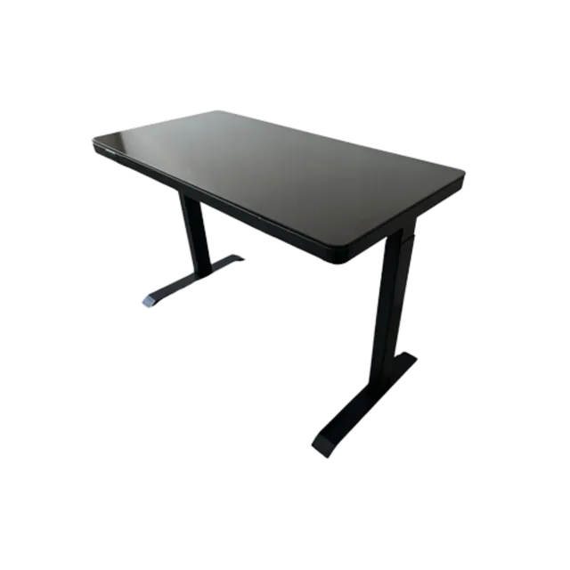 lifespan-sdg-bureau-assis-debout-verre-noir-inscriptible image 1