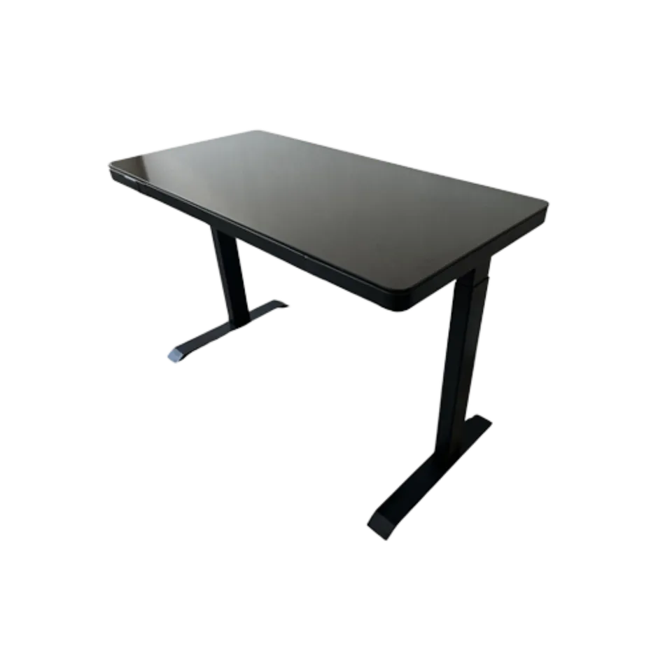 lifespan-sdg-bureau-assis-debout-verre-noir-inscriptible image 1