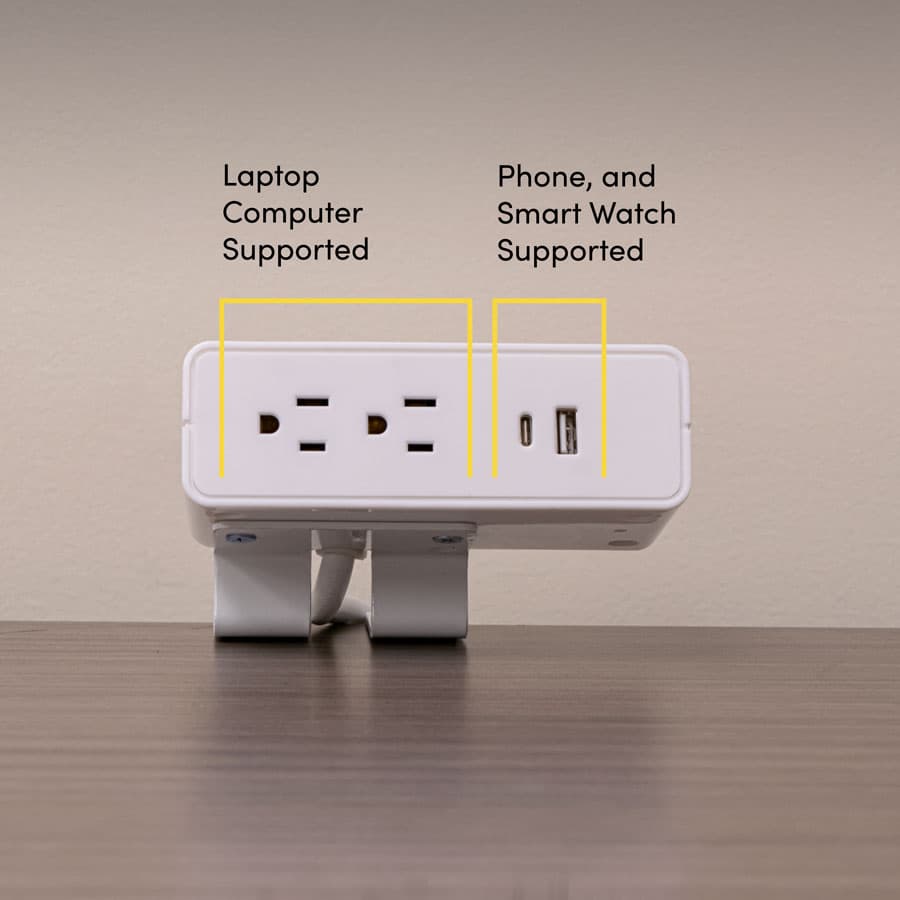 lifespan-station-de-charge-bureau-4-ports-blanc-usb-c image 5