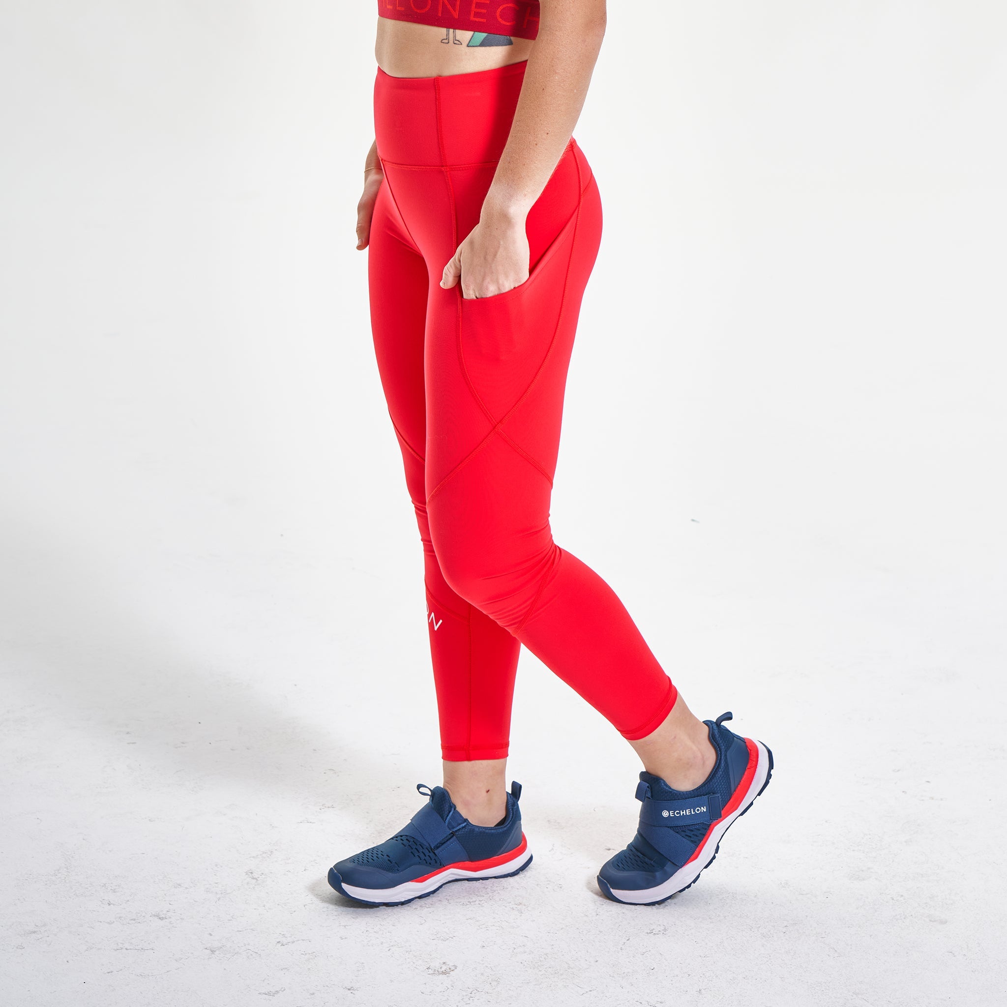 echelon-apparel-legging-compression-multi-panel-m-bleu-marine image 6