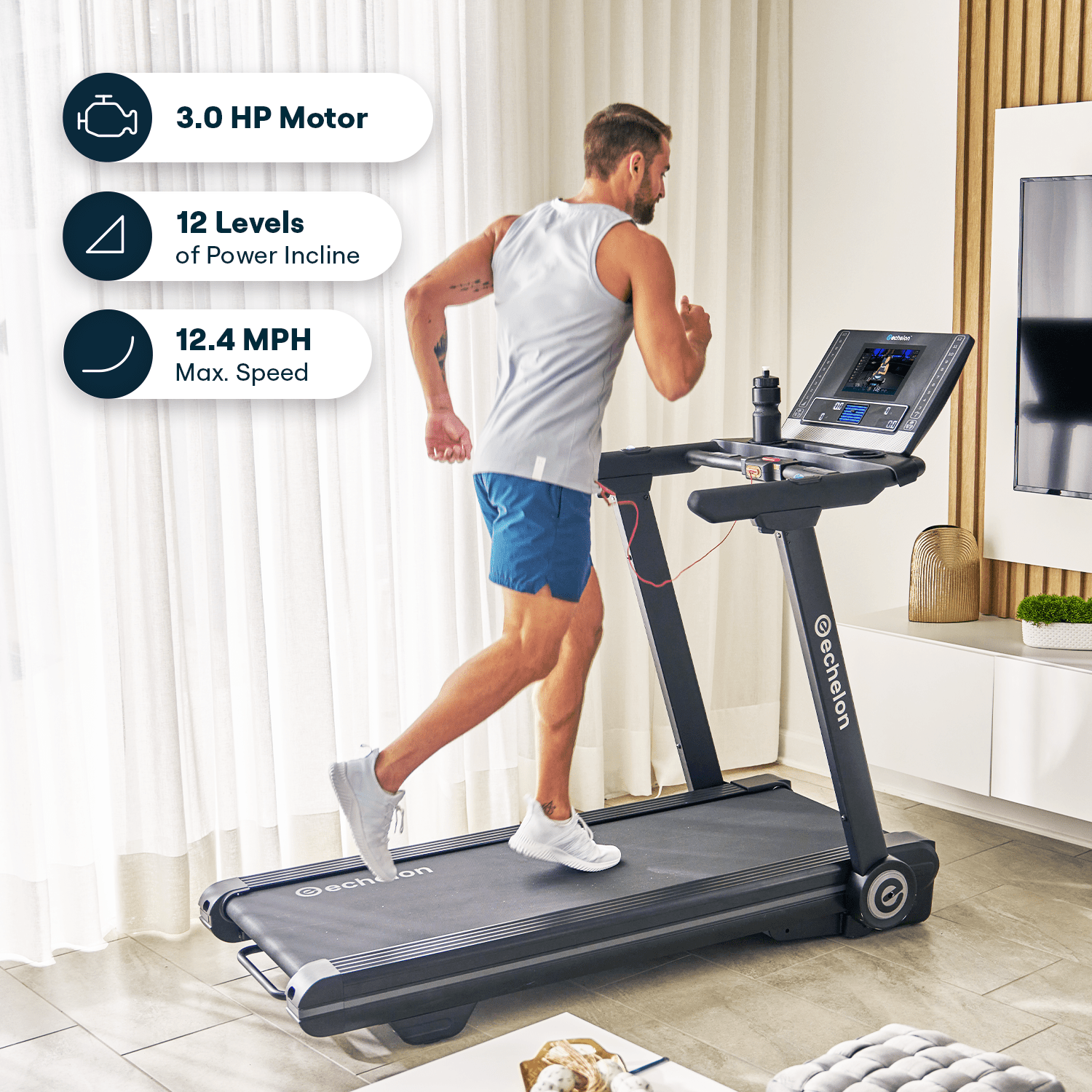 echelon-stride-6s-tapis-de-course-10-pouces-tactile-pliable image 4