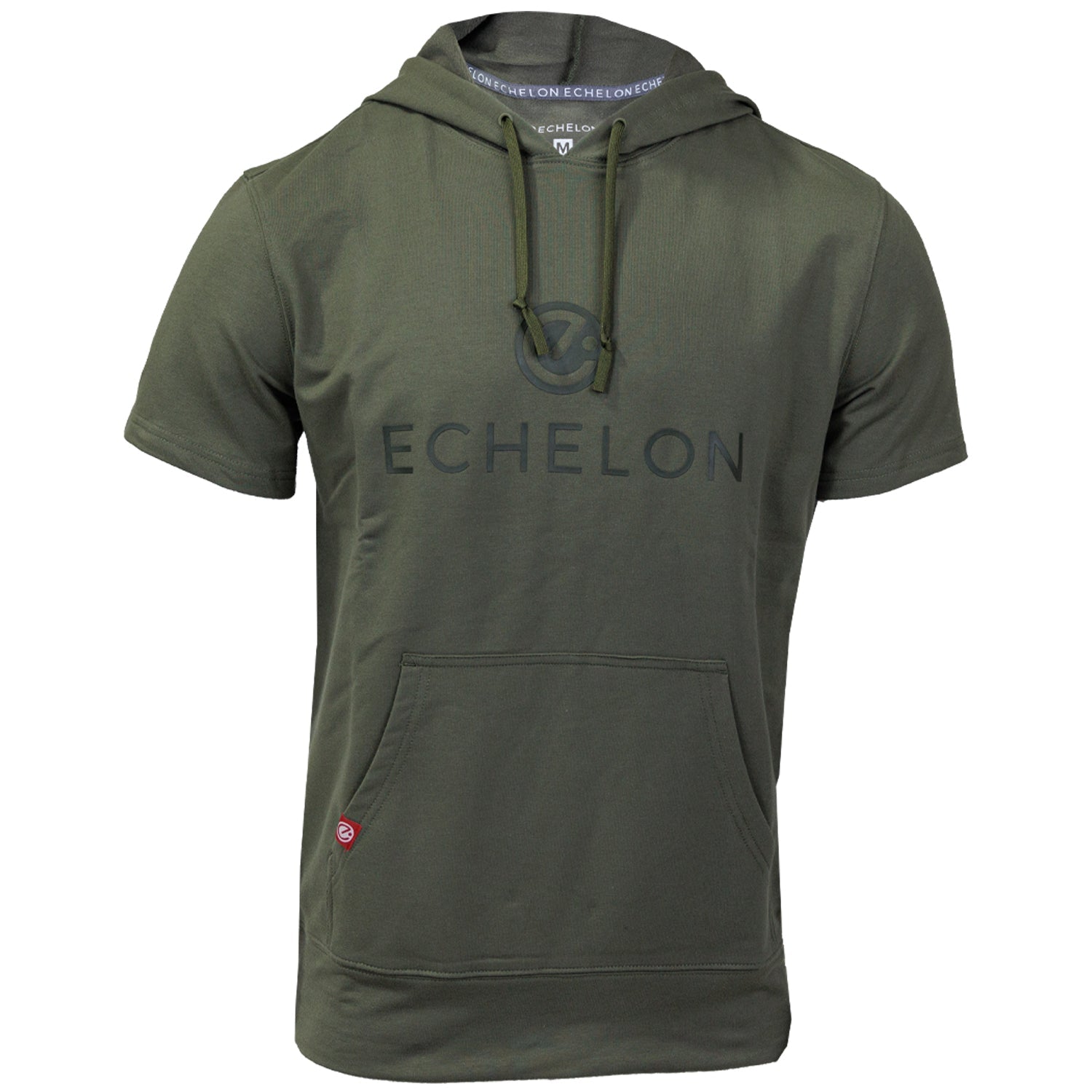 echelon-apparel-hoodie-french-terry-manches-courtes-marine-m image 2