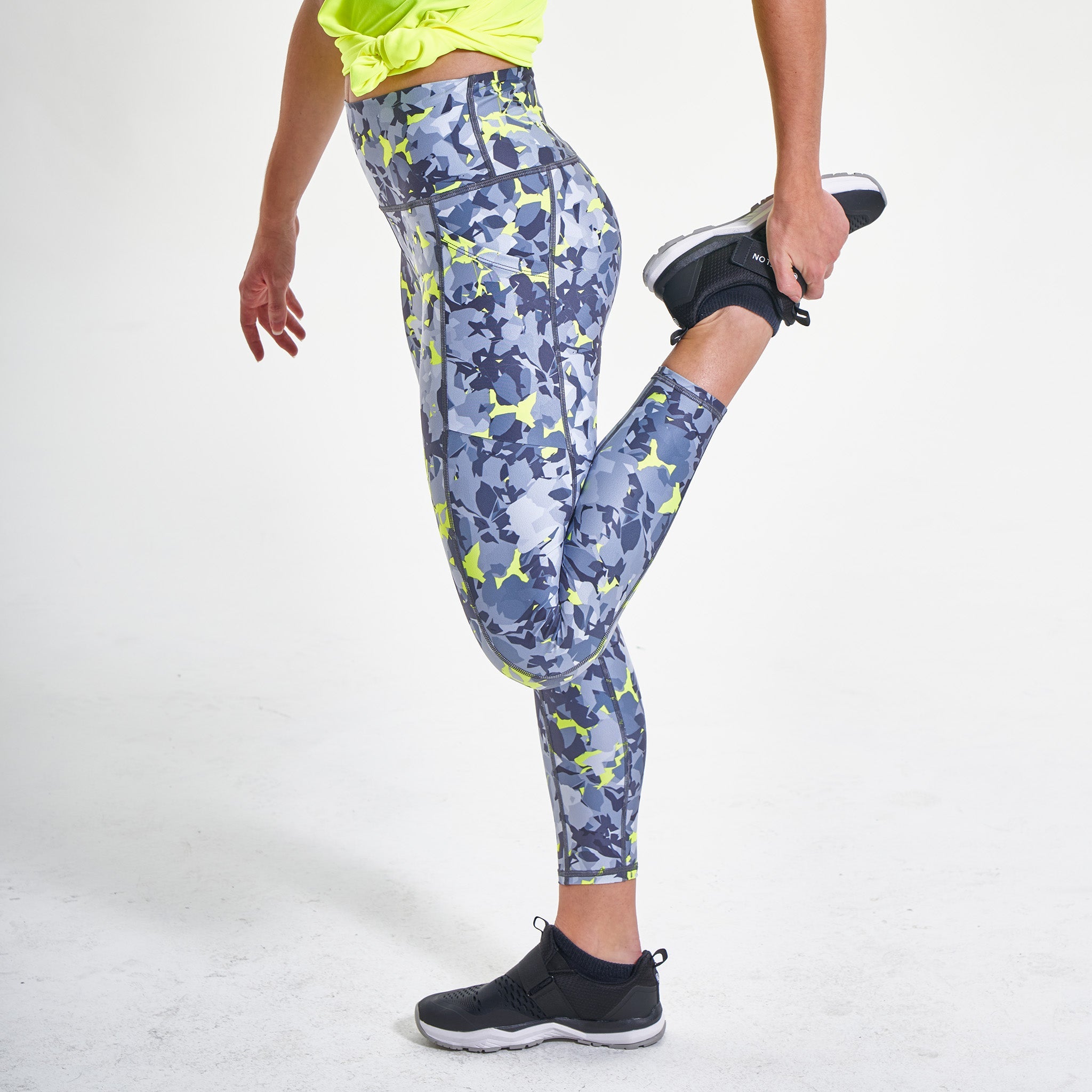 echelon-performance-legging-taille-haute-camo-poche image 1