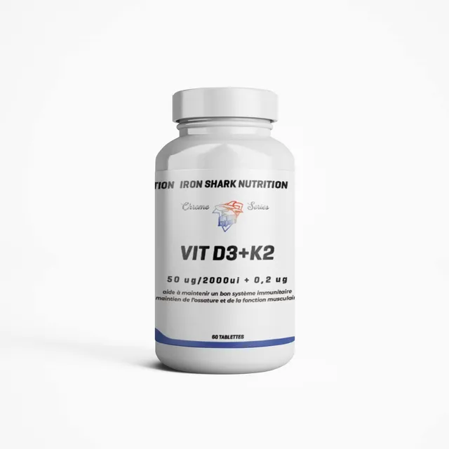 ironshark-chrome-series-vit-d3-k2-compl-ment-60-tablettes-os image 1