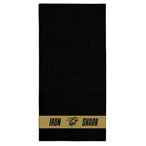 ironshark-serviette-sport-black-gold-douce-salle image 5