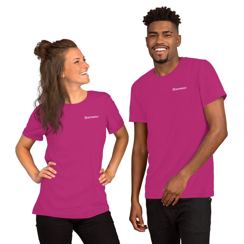 echelon-t-shirt-manches-courtes-coton-marine-100-peign image 4