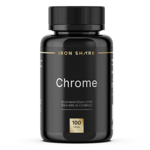ironshark-chrome-series-chromium-picolinate-compl-ment-100-capsules-glyc-mie image 3