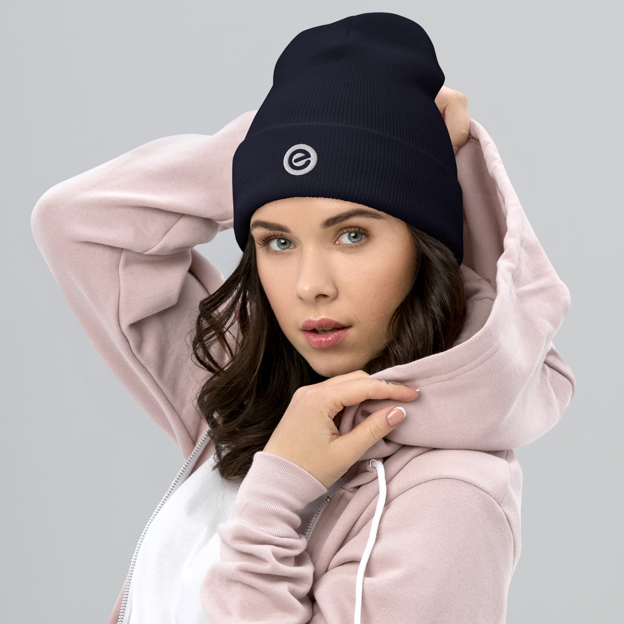 echelon-cuffed-beanie-bonnet-noir-unisexe-acrylique image 2