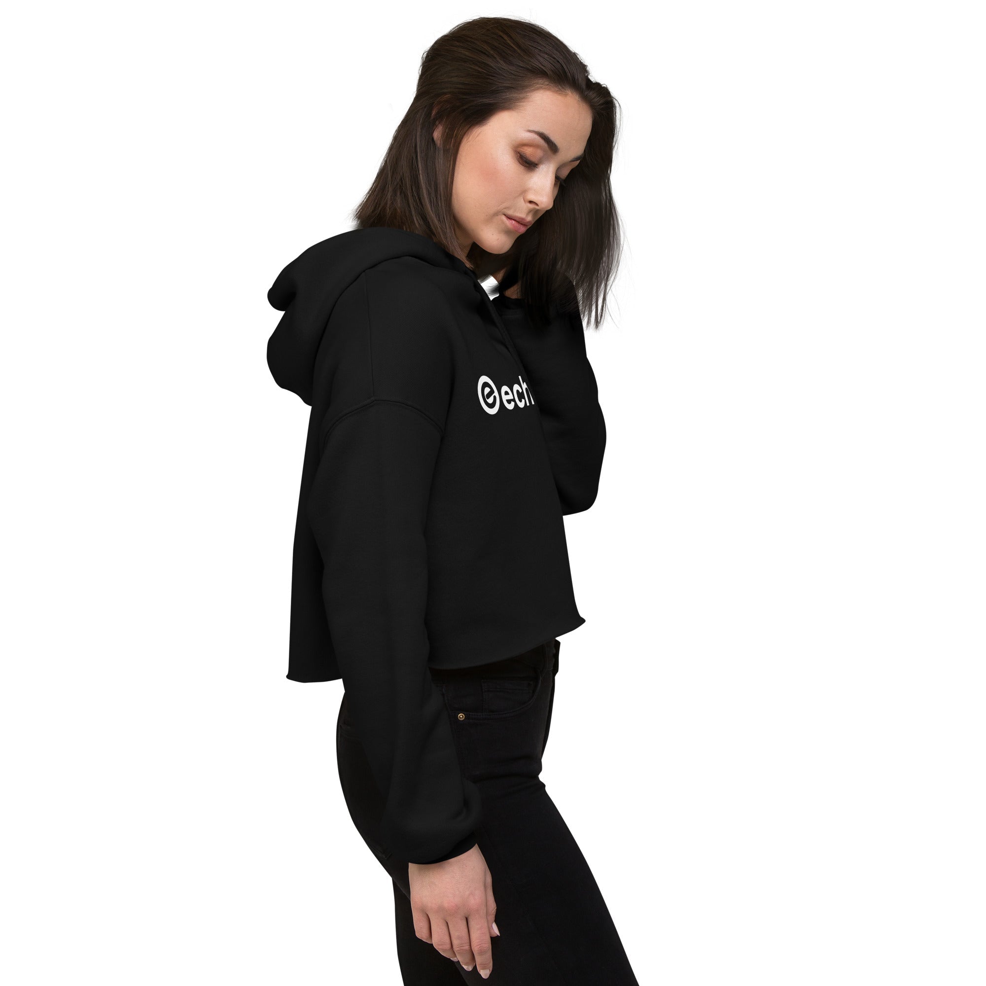 echelon-cropped-hoodie-sweat-noir image 4