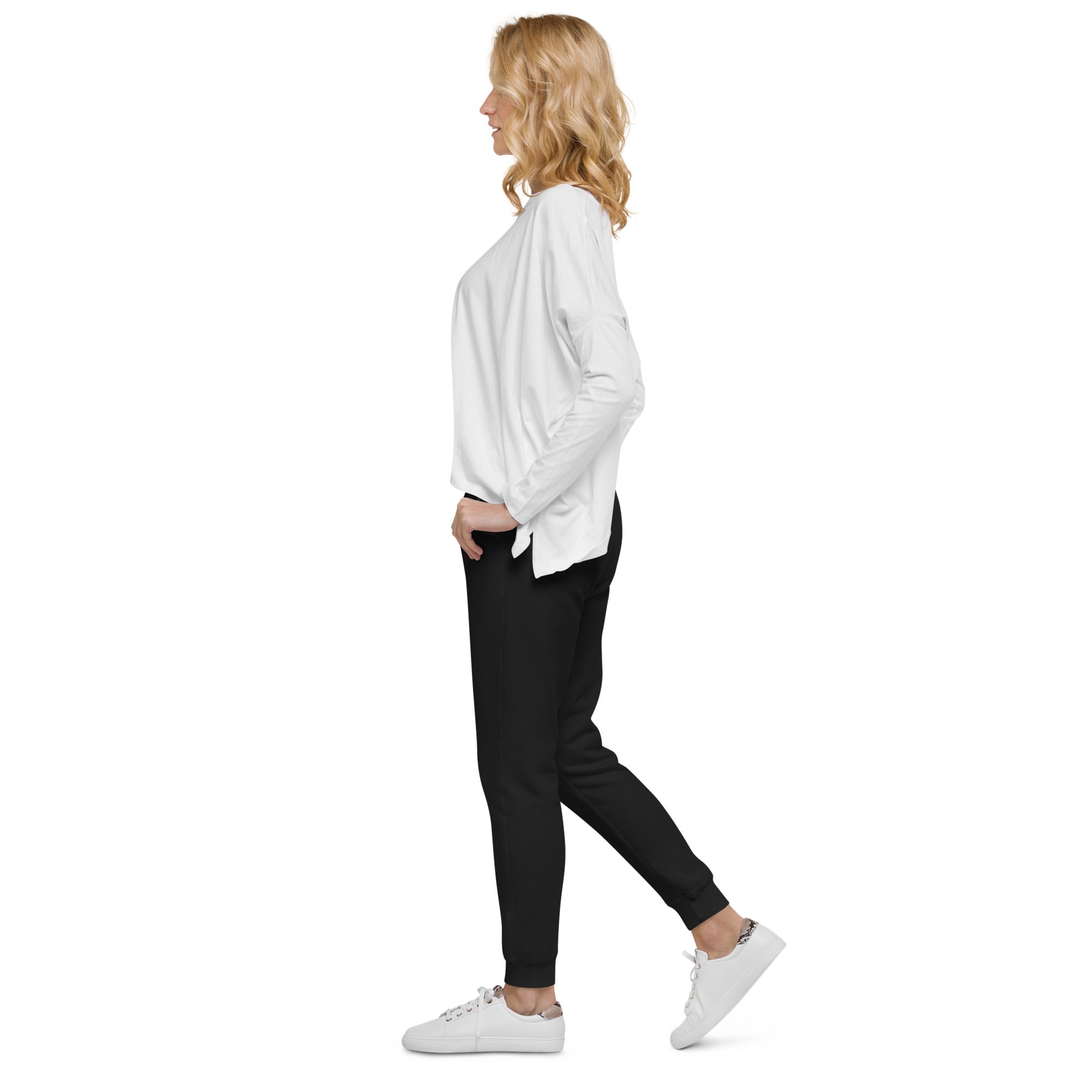 echelon-fleece-jogging-molleton-coton-noir-taille-m image 4