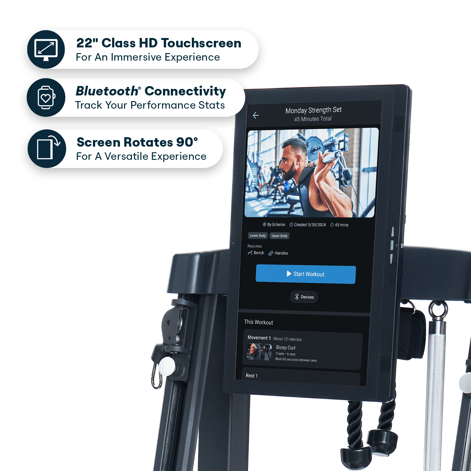 echelon-strength-appareil-musculation-connect image 7