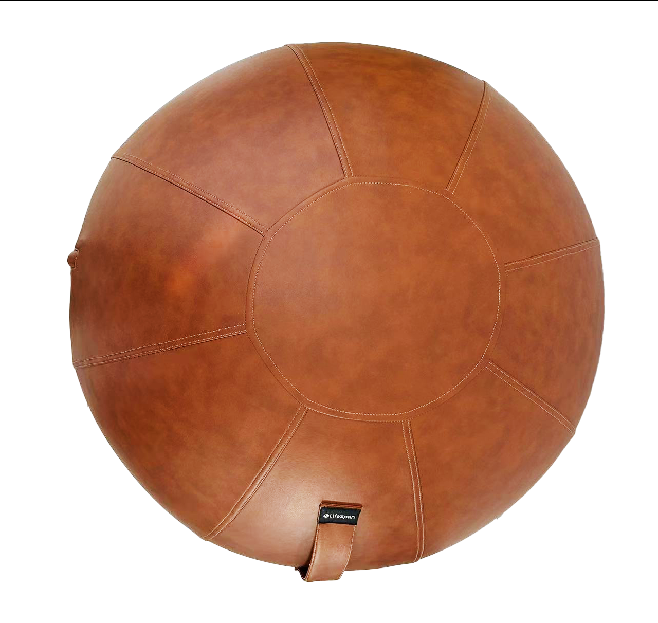 lifespan-yoga-ball-chaise-ballon-gris-25-pouces-gainage image 7