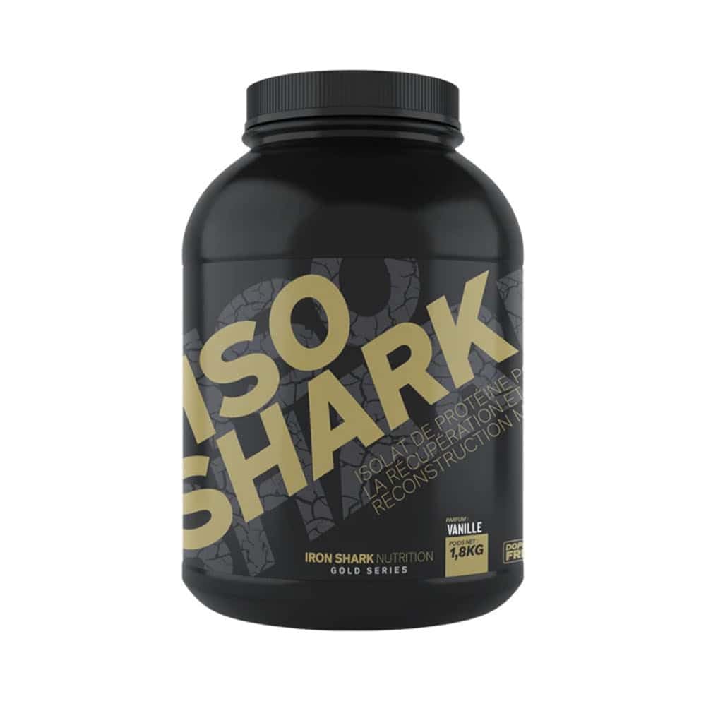 ironshark-gold-series-iso-shark-whey-isolate-vanille-1-8kg image 1