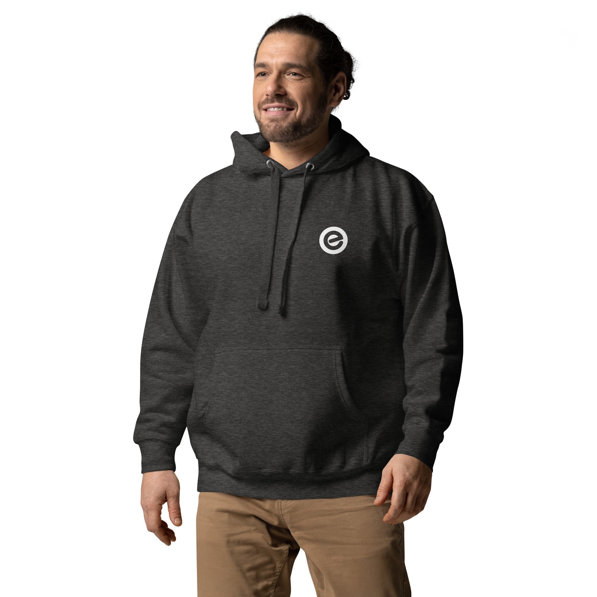 echelon-logo-hoodie-sweat-capuche-noir-coton-poche image 8