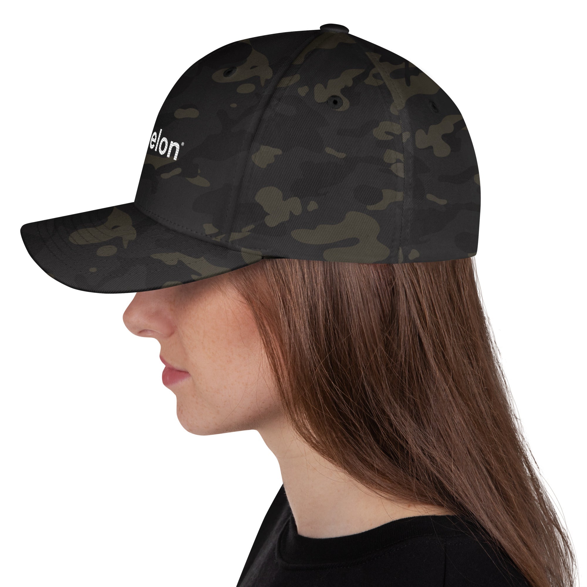 echelon-apparel-logo-flexfit-casquette-noir-l-xl-stretch image 4