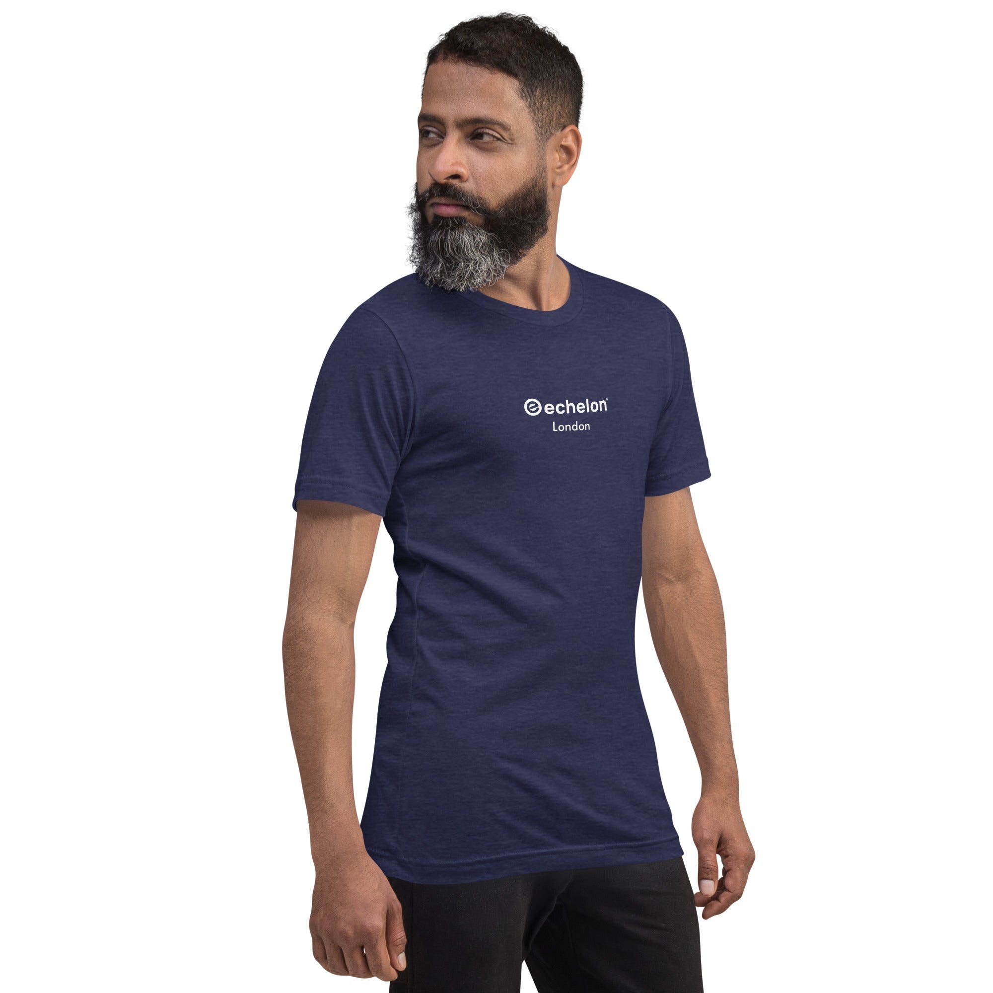 echelon-london-tee-t-shirt-coton-noir-taille-m image 8