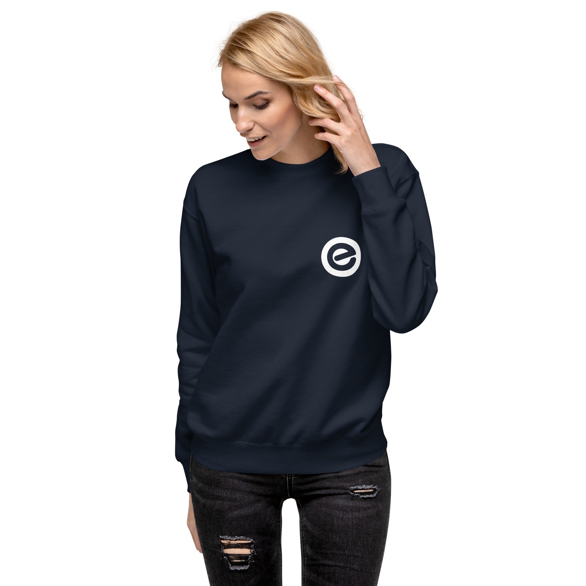 echelon-pullover-sweat-coton-molleton-noir-taille-m image 8