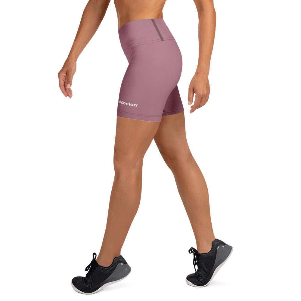 echelon-yoga-shorts-short-fitness-femme-taille-haute-noir image 2