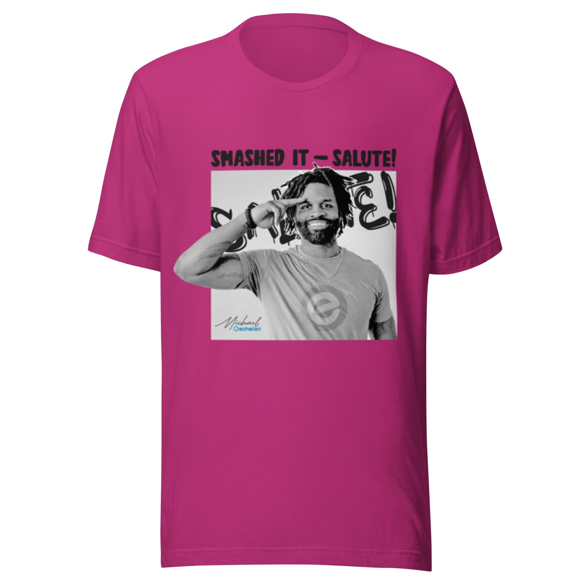 echelon-the-michael-tee-t-shirt-berry-taille-l image 2