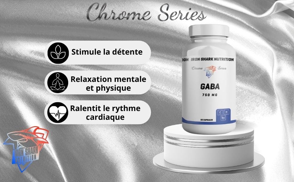 ironshark-chrome-series-gaba-compl-ment-60-capsules-sommeil-stress image 8