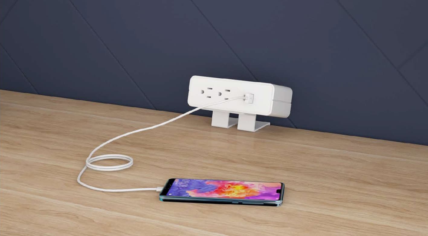 lifespan-station-de-charge-bureau-4-ports-blanc-usb-c image 6