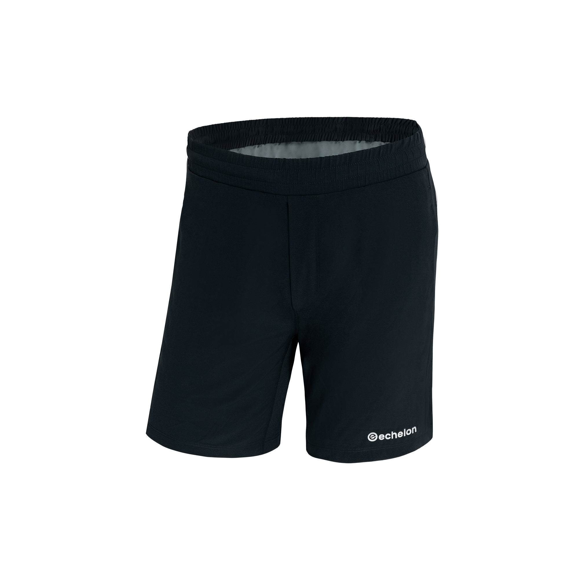 echelon-stride-short-running-noir-avec-doublure image 1