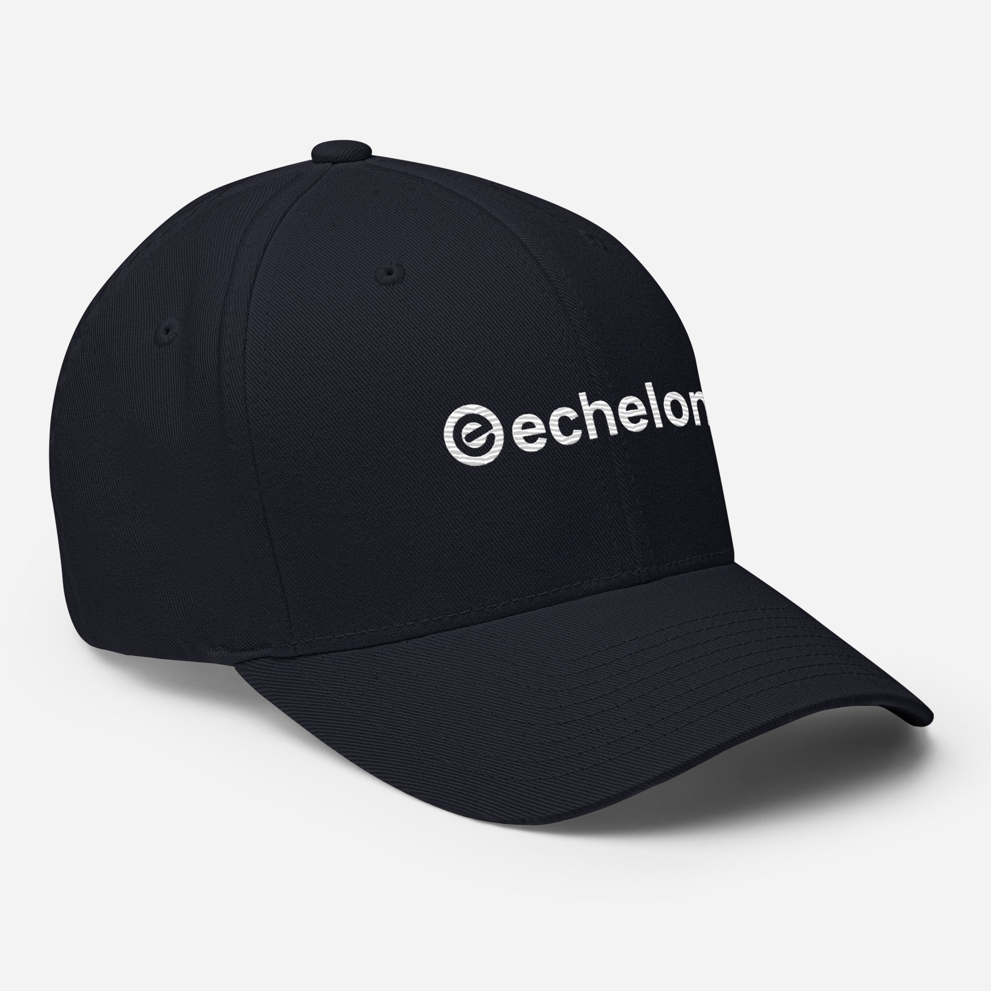 echelon-apparel-logo-flexfit-casquette-noir-l-xl-stretch image 1