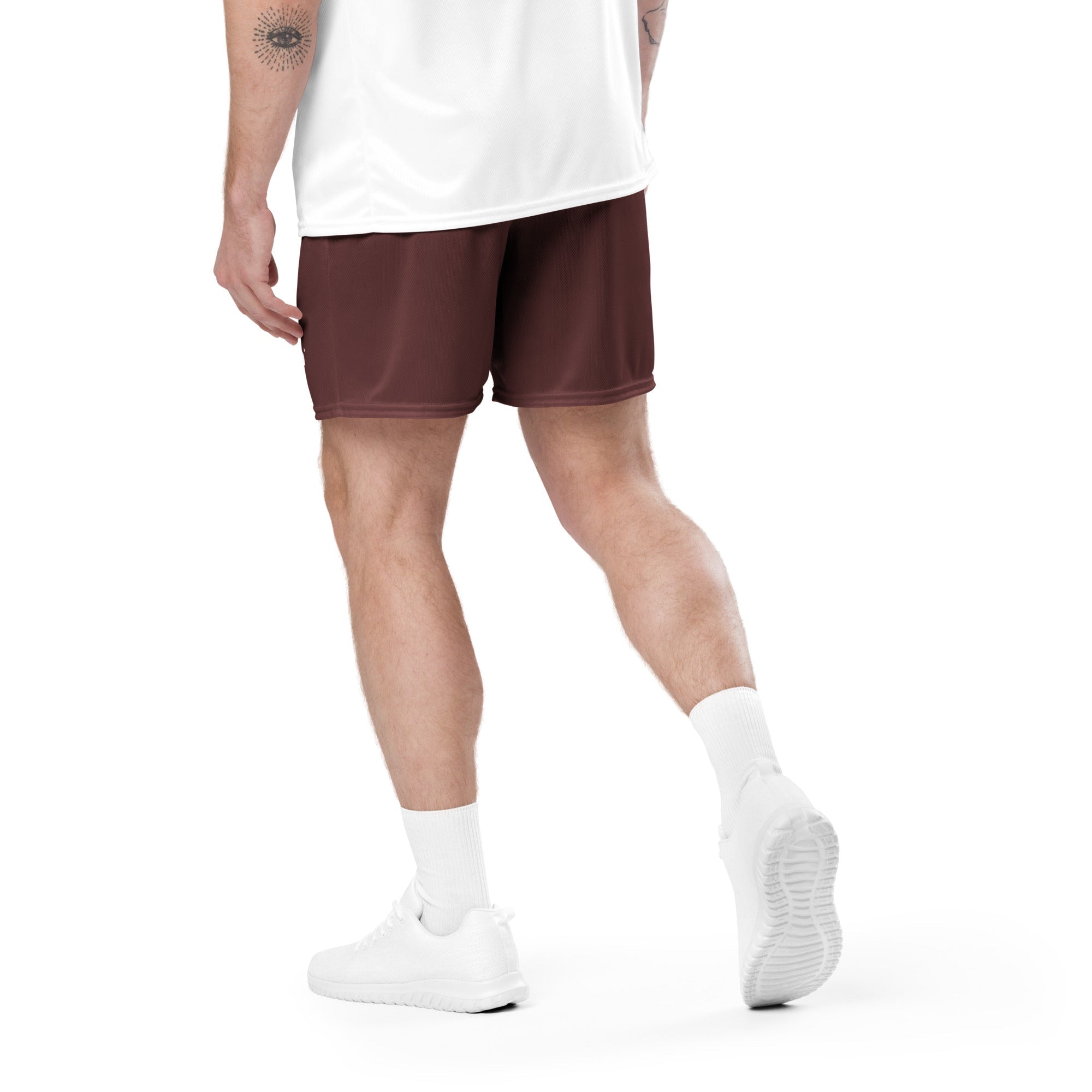 echelon-garnet-mesh-shorts-short-mesh-grenat-taille-l image 2
