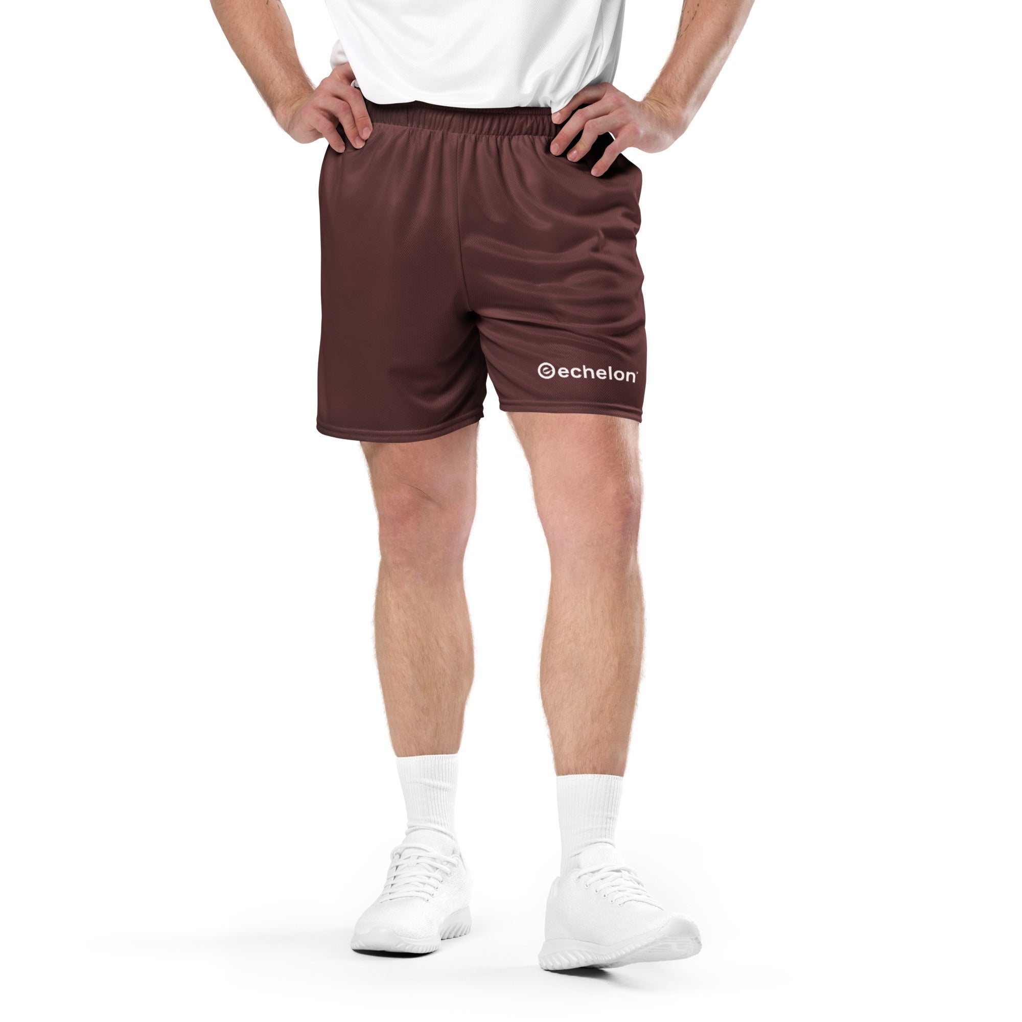 echelon-garnet-mesh-shorts-short-mesh-grenat-taille-l image 1