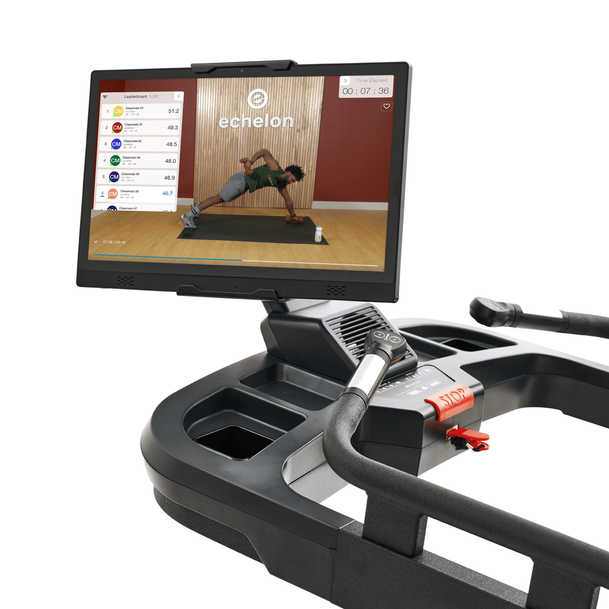 echelon-stride-5s-tapis-de-course-connect-24-pouces image 3