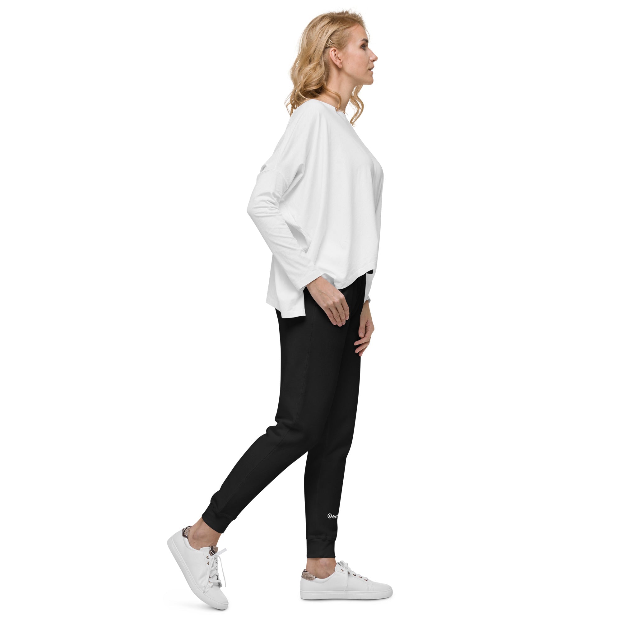 echelon-fleece-jogging-molleton-coton-noir-taille-m image 5