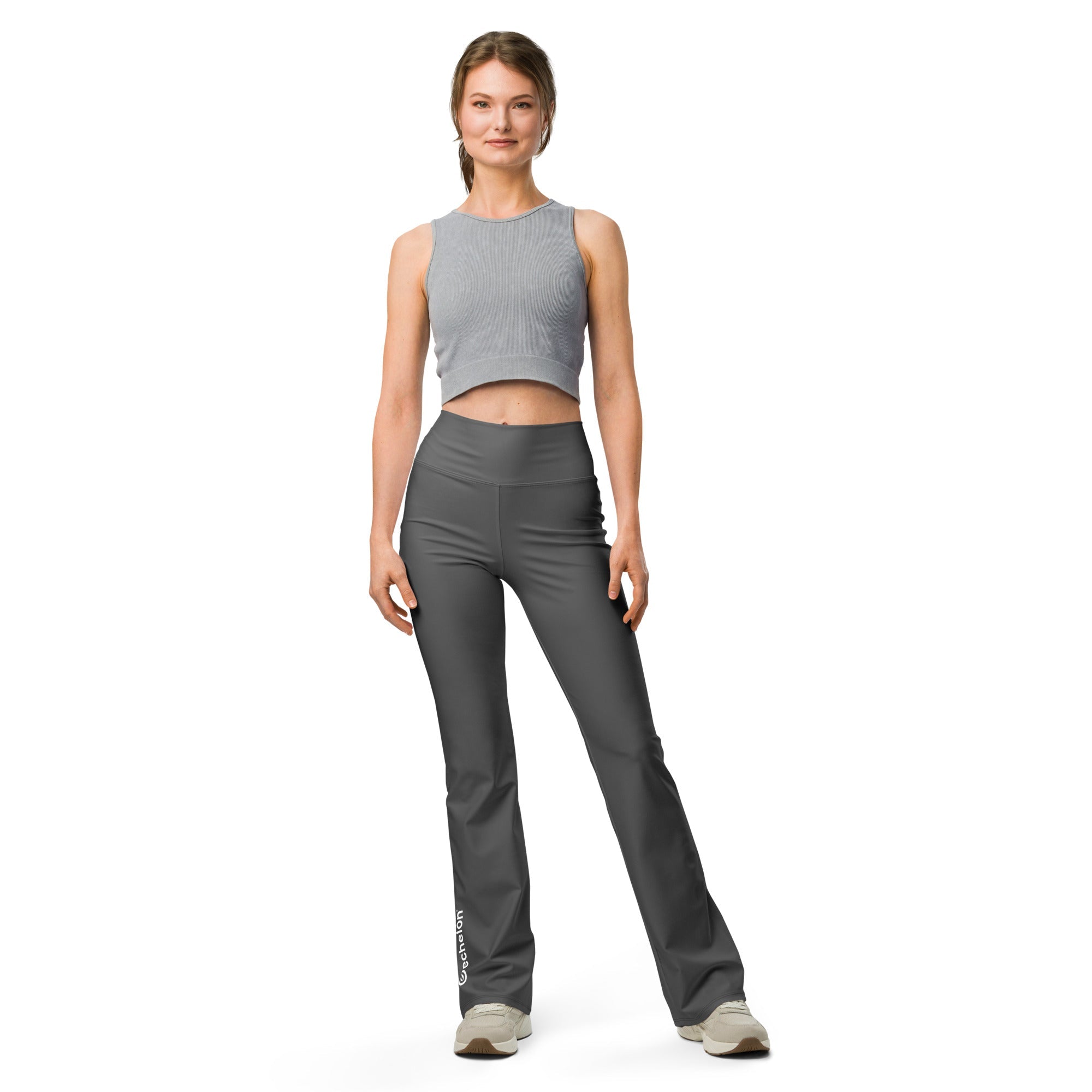 echelon-legging-flare-femme-taille-haute-stretch image 2