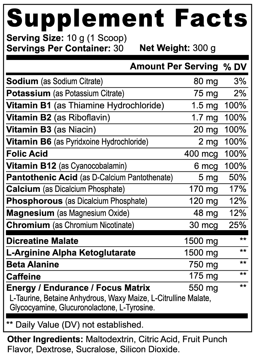 echelon-pre-workout-energy-fruit-punch-booster-300-g image 5
