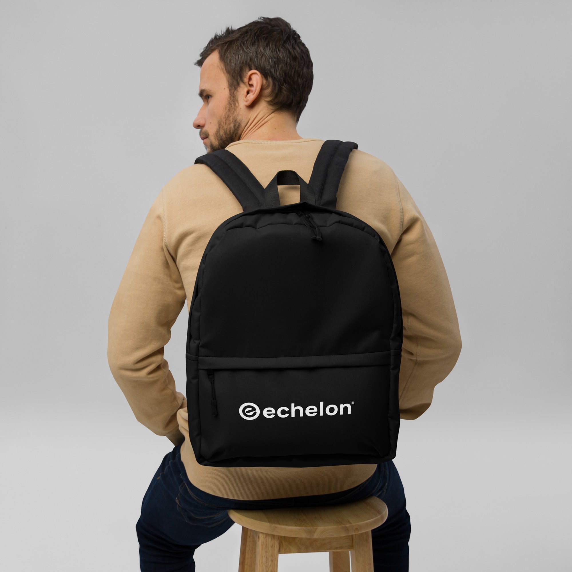 echelon-sac-dos-polyester-15-pouces-noir image 1