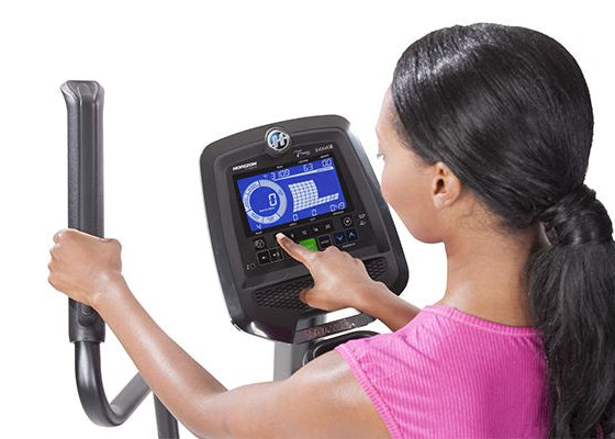 horizon-fitness-evolve-5-v-lo-elliptique-pliable-volant-lourd image 7