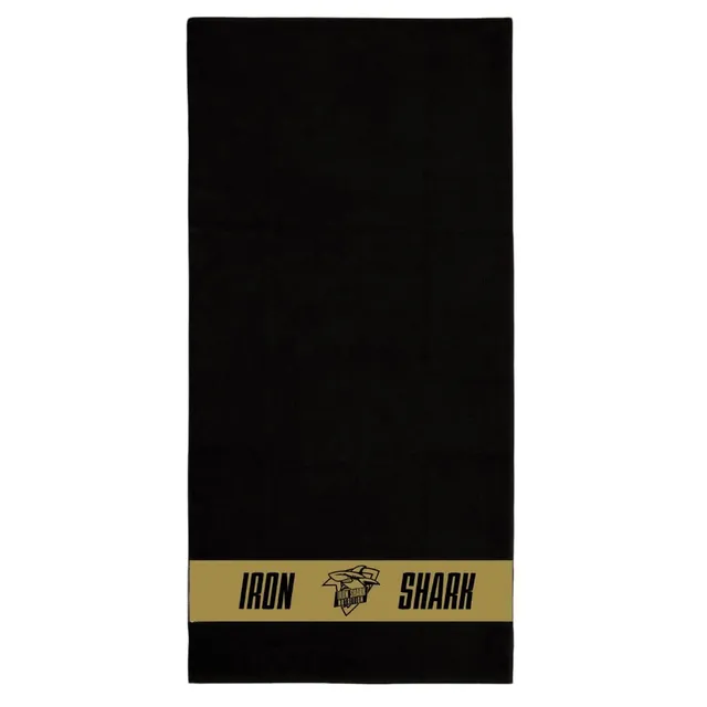 ironshark-serviette-sport-black-gold-douce-salle image 1