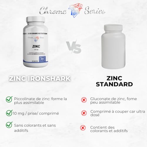 ironshark-chrome-series-zinc-comprim-s-60-tablettes-immunit image 6