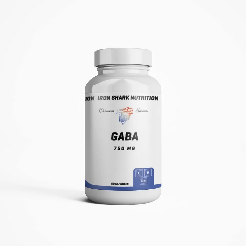 ironshark-chrome-series-gaba-compl-ment-60-capsules-sommeil-stress image 1